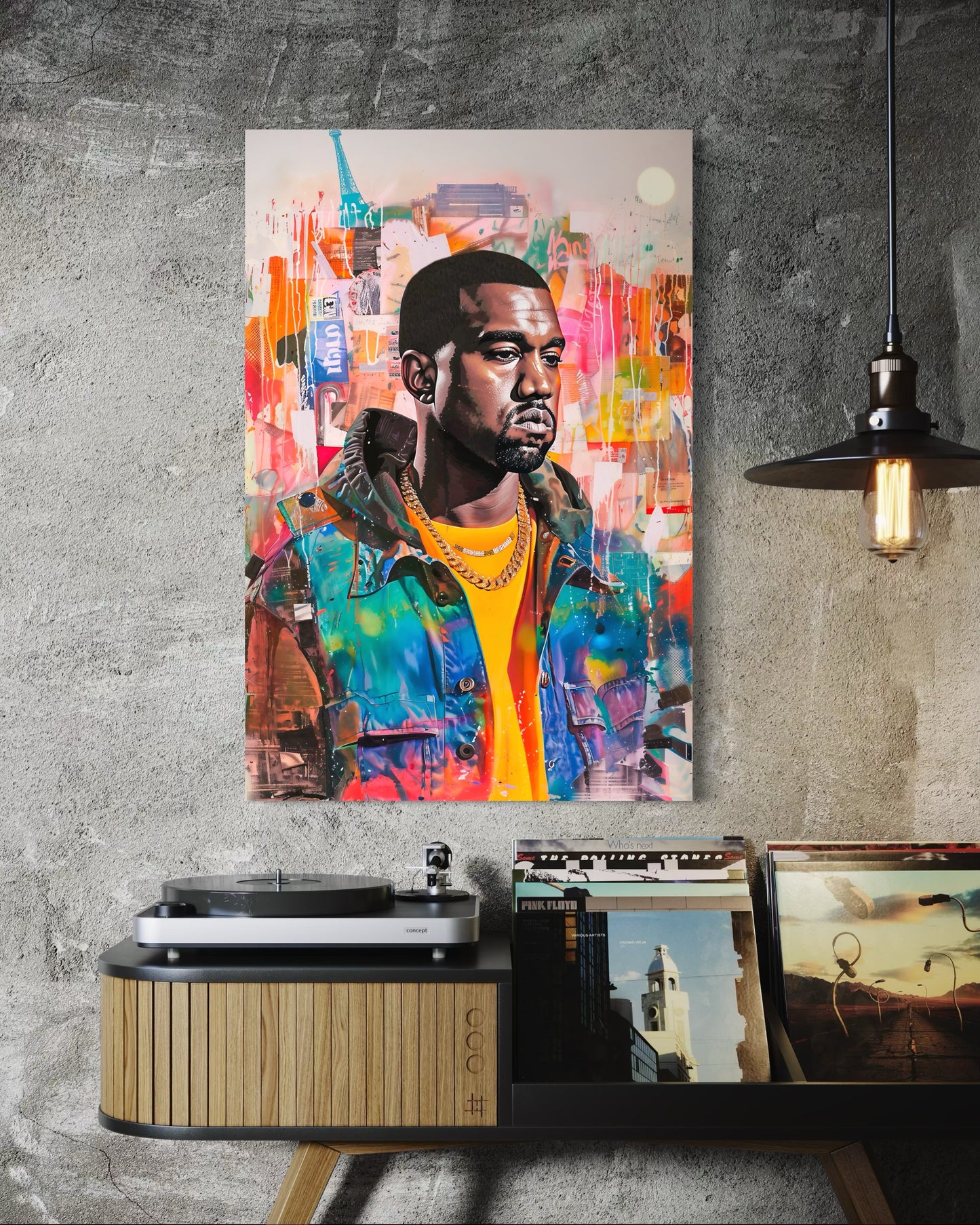Kanye west Water Color