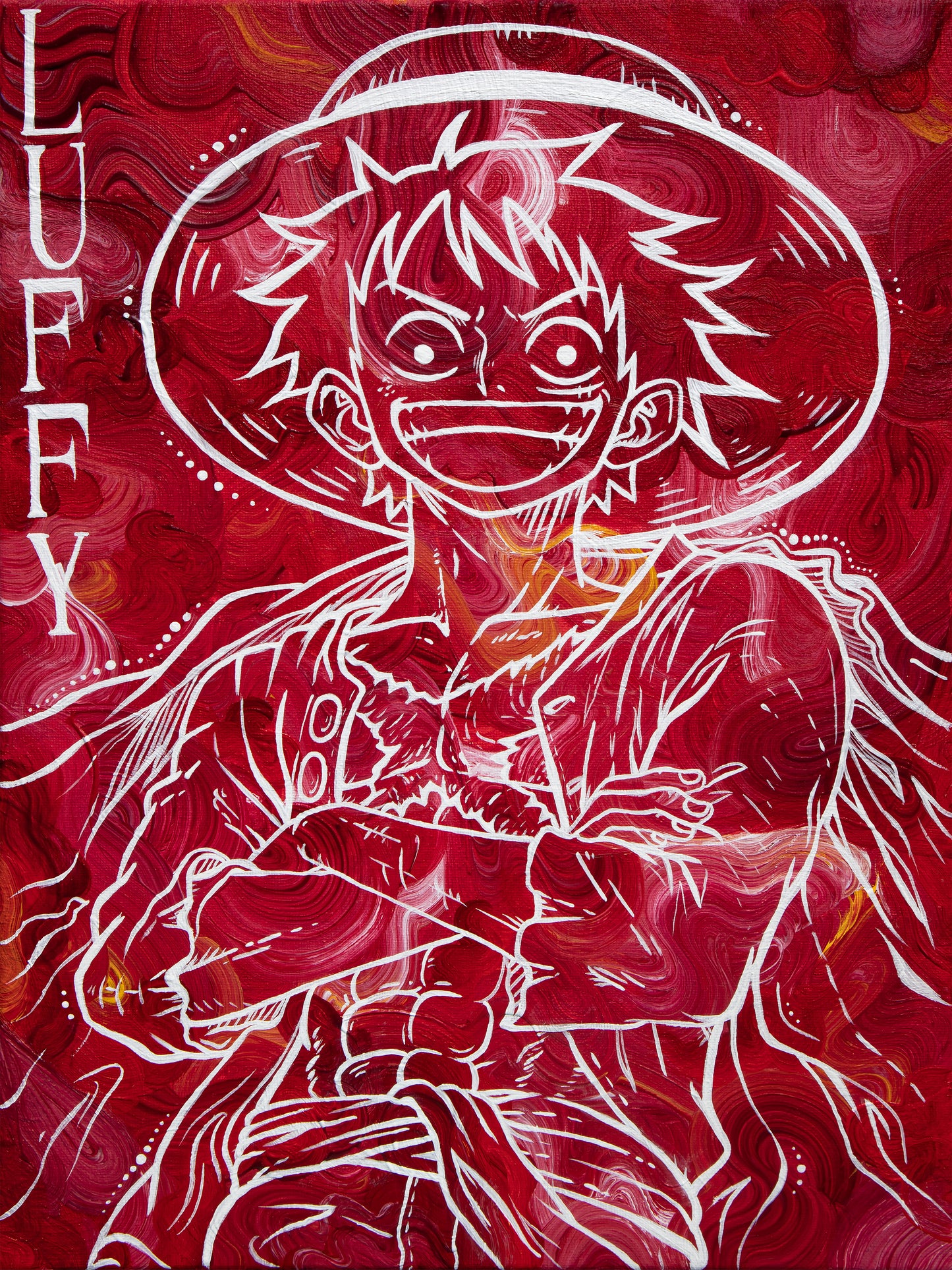 Luffy Acrylic Print