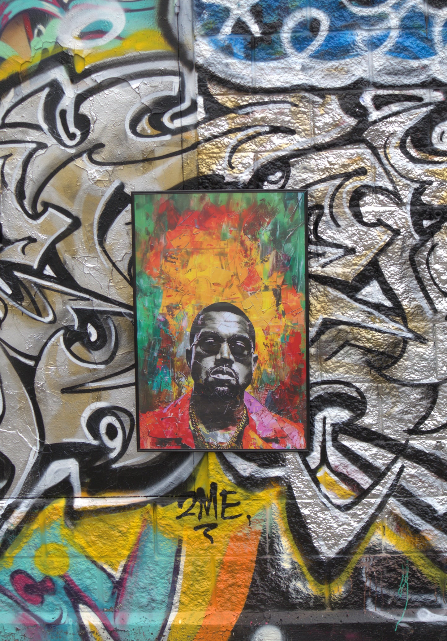 Kanye in Acylic